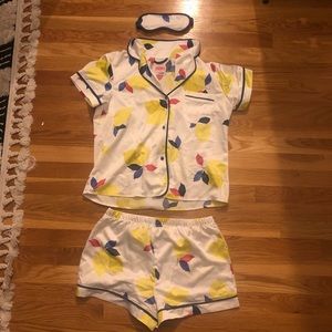 Brand new kate spade PJ’s (includes mask!!)